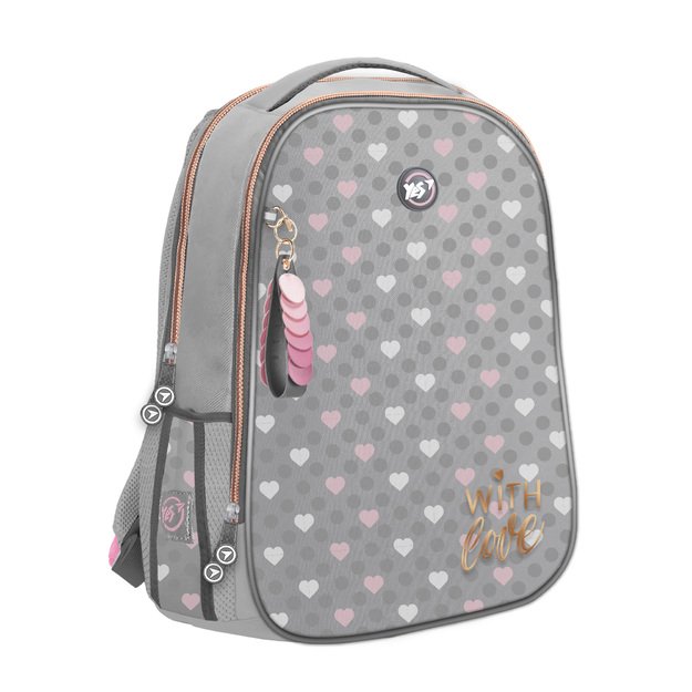 Forminė kuprinė YES H-100 With Love, 350x280x150 mm