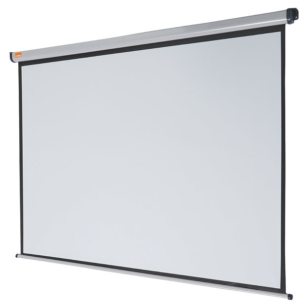 Sieninis projektoriaus ekranas NOBO, 175x133 cm, 4:3, &scaron;viesiai pilka sp. 1