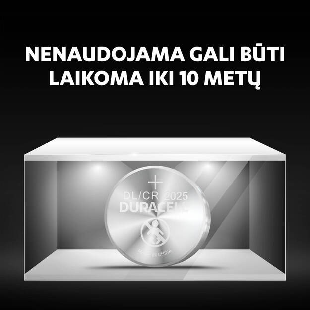 Baterijos DURACELL 2025, 2vnt. 4