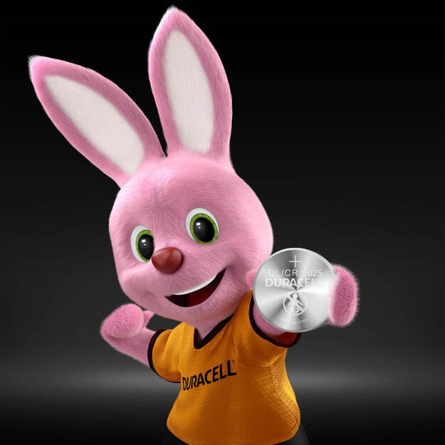Baterijos DURACELL 2025, 2vnt. 1