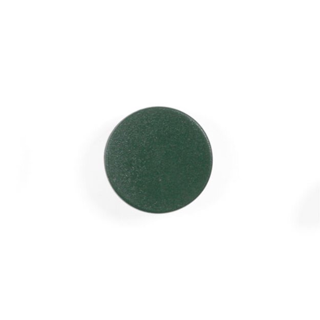 Baltosios lentos magnetai BI-OFFICE 30 mm, 10 vnt., ypač stiprūs, žalia sp. 1