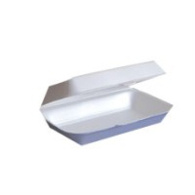 Dėžutė, maistui, 1/2 MENIU, EPS, 24 x 15 x H 7 cm, 125 vnt.