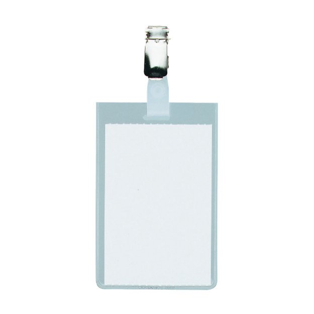 Kabinama vardinė kortelė DURABLE, 90 x 60 mm,  (pak. -25 vnt.)