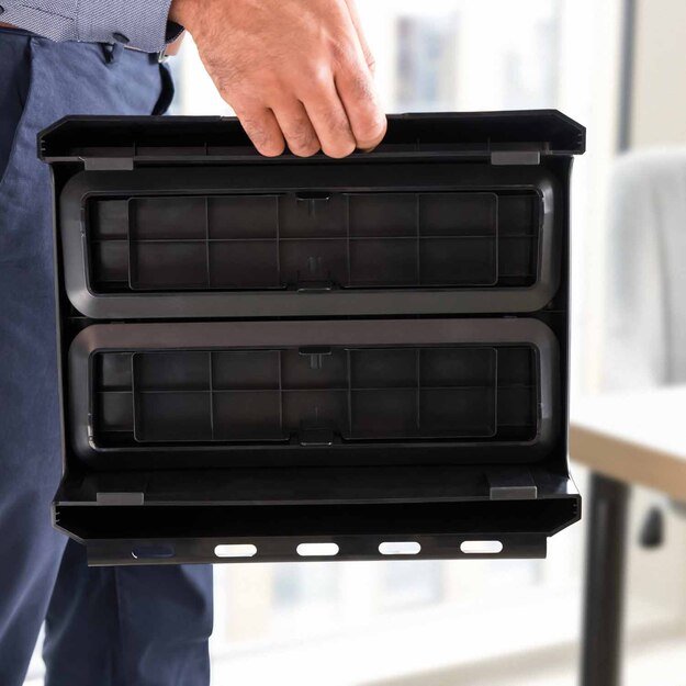 Monitoriaus stovas FELLOWES BREYTA, juodas 1