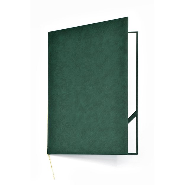 Aplankas sveikinimams ARGO ROYAL, 220 x 310 mm, žalia sp.