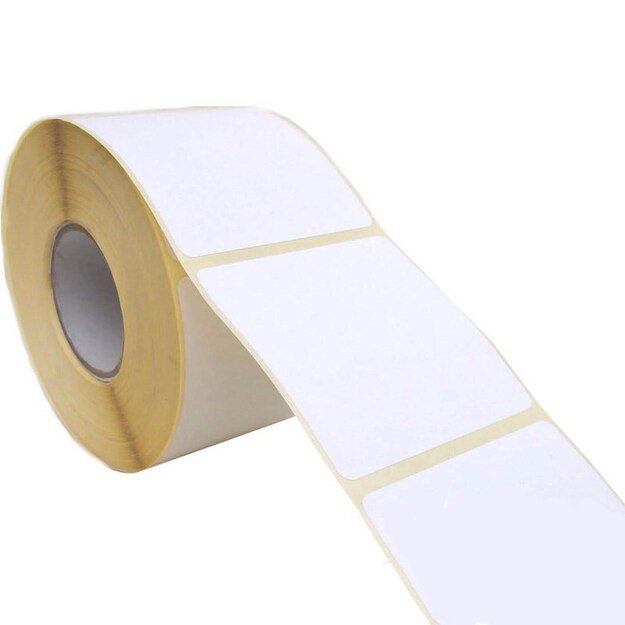 Lipnios etiketės, 100 x 150/40 mm, 500 vnt., Thermal Eco, baltos sp. 1