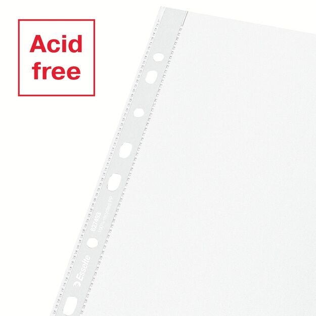 Įmautės dokumentams ESSELTE, A4, 70 mikr.,(pak. -100 vnt.), ekologiškos, matinės 3