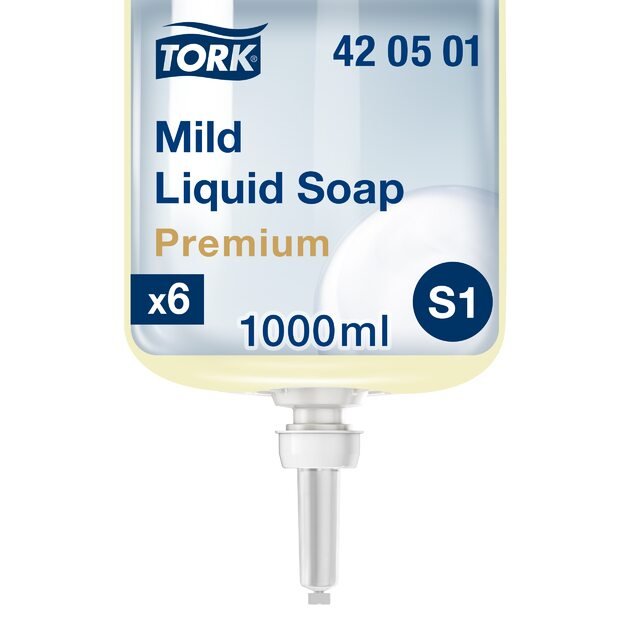 Skystas muilas su kremu TORK SCA PREMIUM MILD 1L, 420501 1