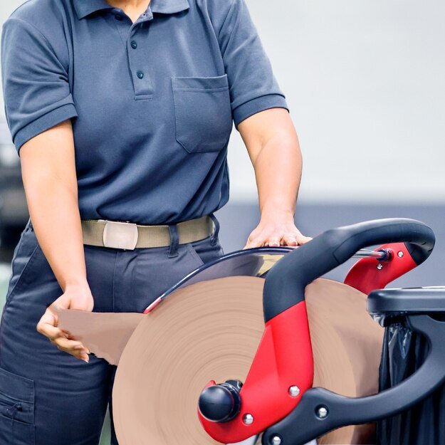 Popieriniai rankšluosčiai Tork Universal 310 W1, 150109, 1 sluoksnio, 33 cm x 1000 m, ruda sp. 2