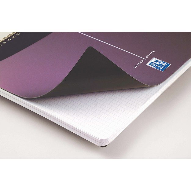 Sąsiuvinis su spirale OXFORD URBAN MIX, A4, 50 lapų, langeliais 5