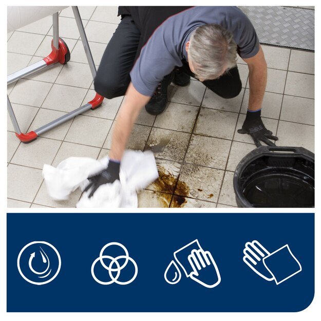 Pramoninis popierius TORK Advanced 420 W1/W2, 130041, 2 sl., 23.5 cm x 255 m, balta sp. 1