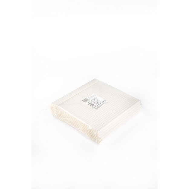 Popieriniai &scaron;iaudeliai, balti, D 8 mm, L 24 cm, 250 vnt 1