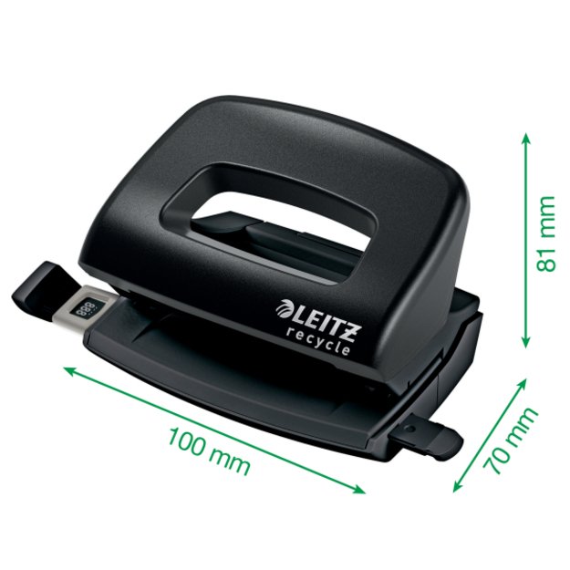 Skylmuša Leitz NeXXt Recycle Mini, 10 lapų, juoda 3