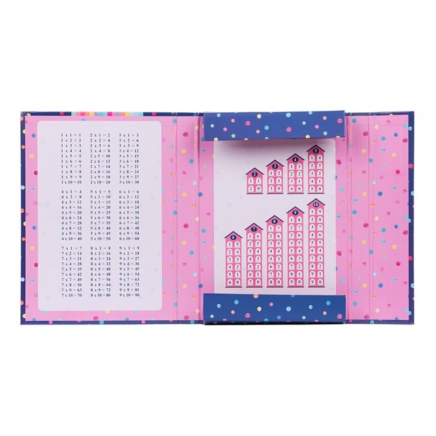 Kartoninis aplankas knygoms, sąsiuviniams YES, B5 Vaivorykštė 1