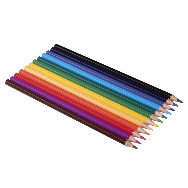 Spalvoti pieštukai šešiabriauniai JOVI 3