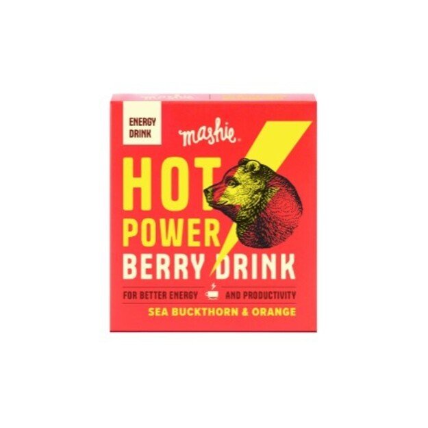 Energinė &scaron;altalankių uogų tyrė HOT POWER, 40 ml x 2 vnt