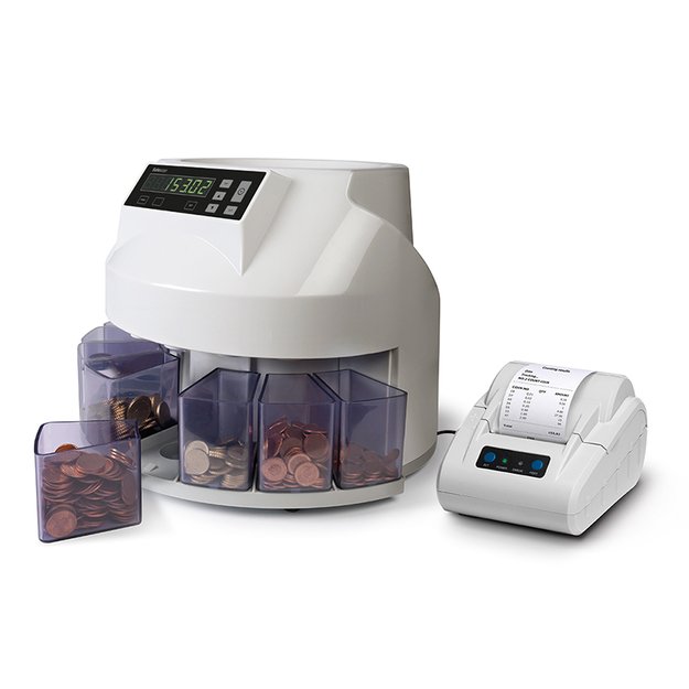 Automatinis Euro monetų skaičiavimo ir rūšiavimo aparatas SAFESCAN 1250 3