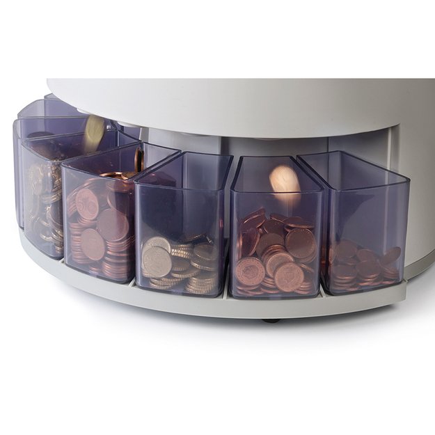 Automatinis Euro monetų skaičiavimo ir rūšiavimo aparatas SAFESCAN 1250 1