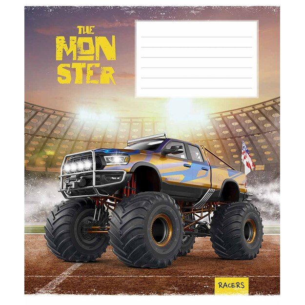 Sąsiuvinis Schoolboy, 12 lapų, 60 gsm, langeliais 5