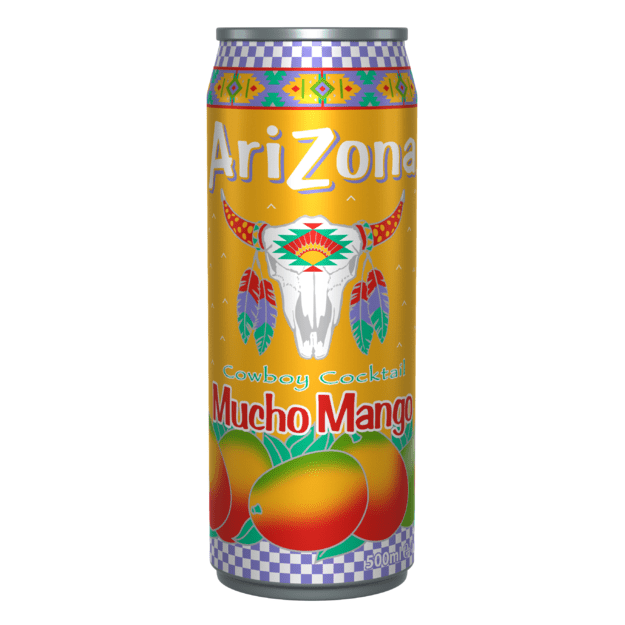 Gaivusis gėrimas ARIZONA Mucho Mango, mangų skonio, 500 ml