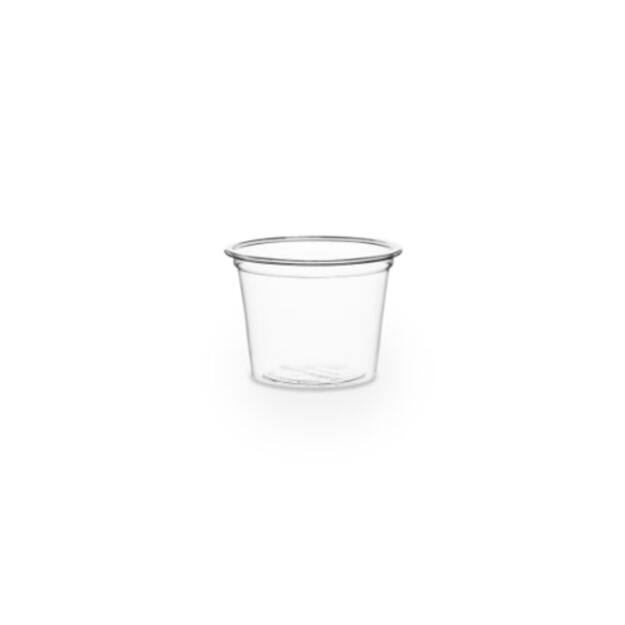 Vienkartinis indelis padažui , PLA, skaidrus, 30 ml, 100 vnt