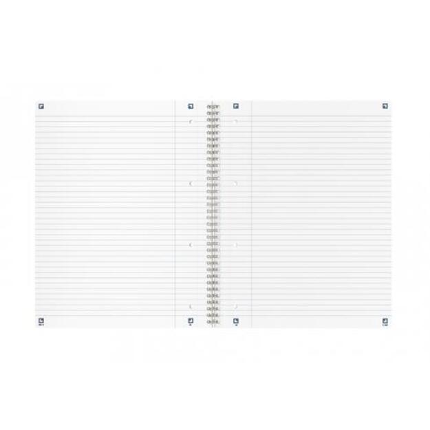 Sąsiuvinis su spirale OXFORD ORIGINS, A4+, 70 lapų, 90 gsm, linijomis 2