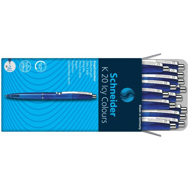 Automatinis tušinukas SCHNEIDER K20 ICY COLOURS, 1,0 mm. 3