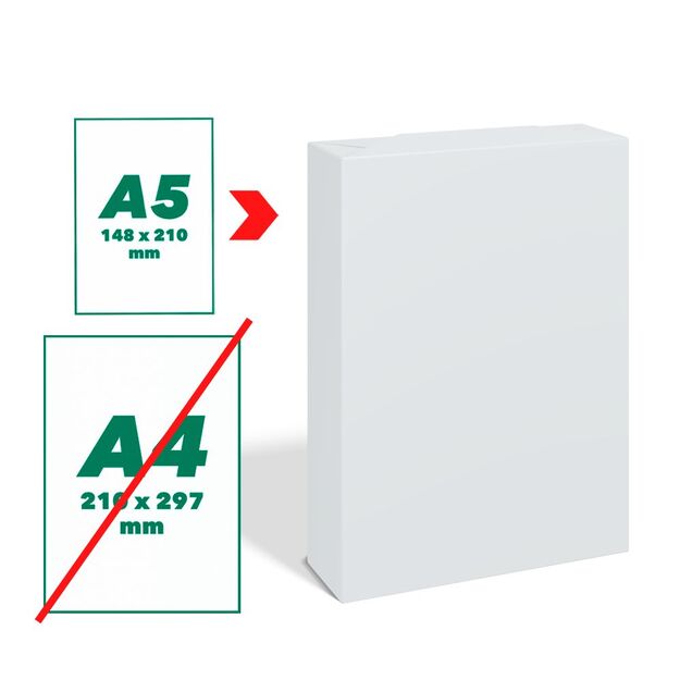 Biuro popierius NAVIGATOR A5, 120 g/m2, 250 lapų