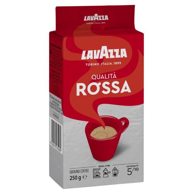 Kava LAVAZZA Qualita Rossa, malta, 250 g 4