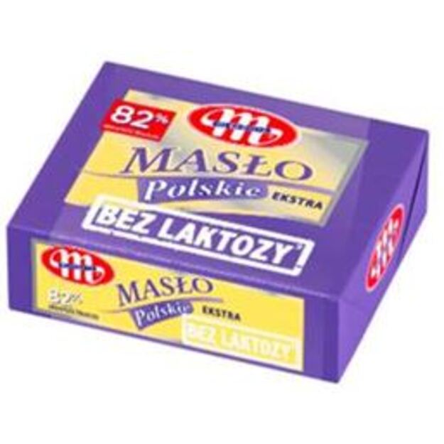 Sviestas MLEKOVITA, 82%, be laktozės, 200 g (M)