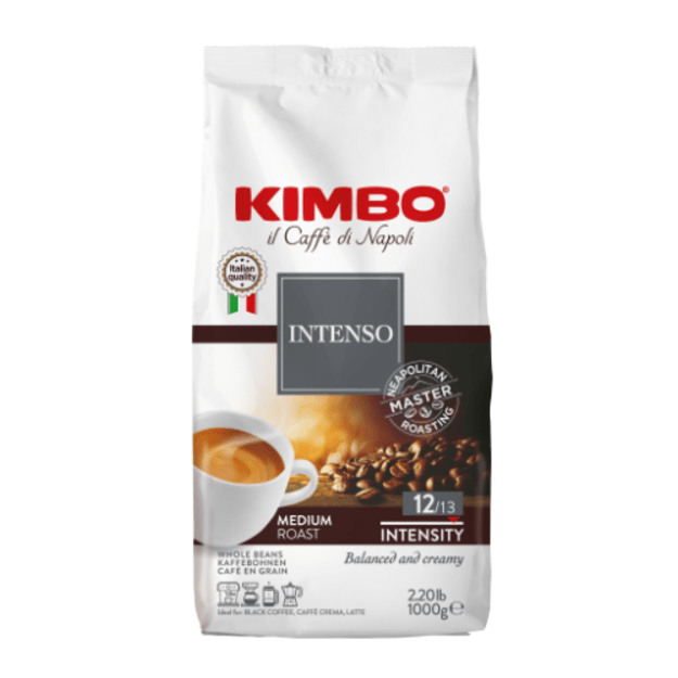 Kavos pupelės KIMBO Crema Intenso, 1kg