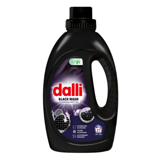 Skystas skalbiklis DALLI, juodiems drabužiams, 1,1 l (27 skalbimai)