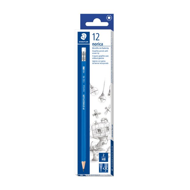 Pie&scaron;tukas STAEDTLER Norica HB 2