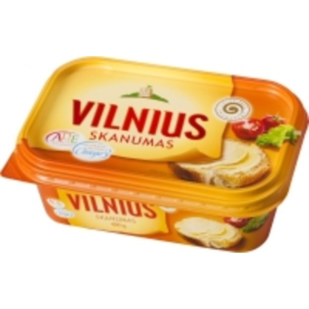 Sumažinto riebumo margarinas VILNIUS Skanumas, 400 g