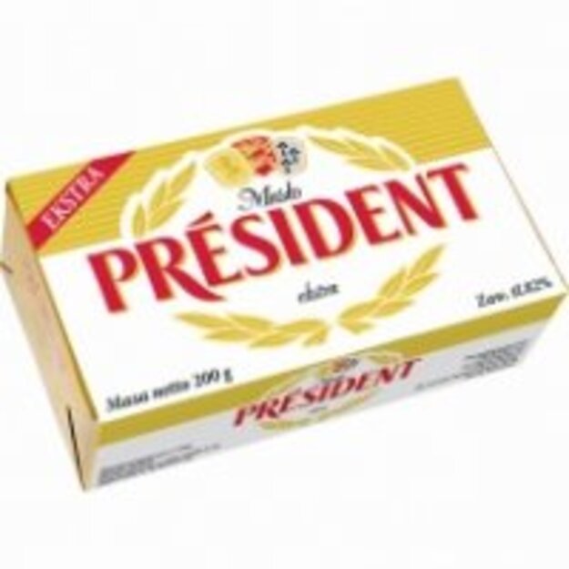 Sviestas PRESIDENT, 82%, 200 g