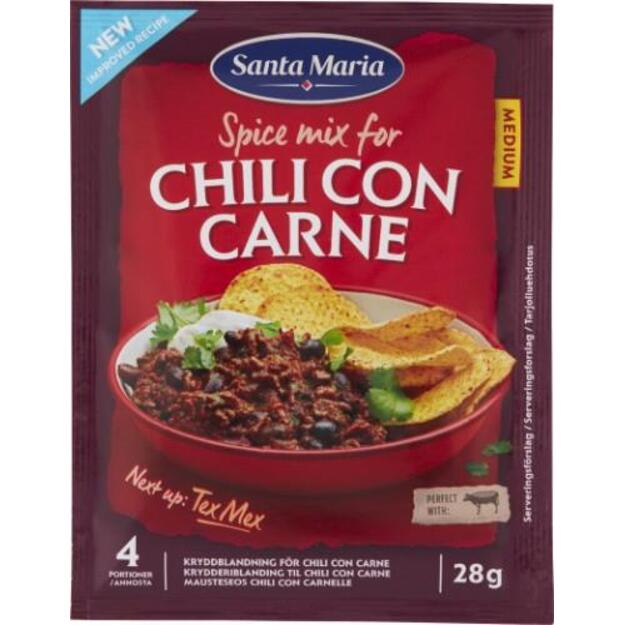 Prieskonių mišinys SANTA MARIA Chili Con Carne, 28 g