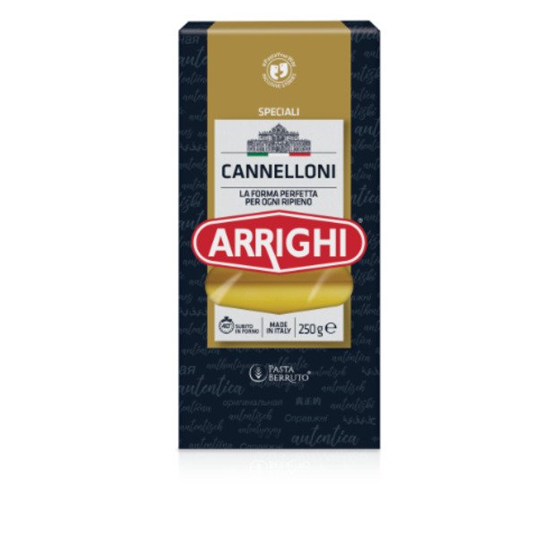 Makaronai  ARRIGHI Cannelloni, dideli vamzdeliai, 250 g 1