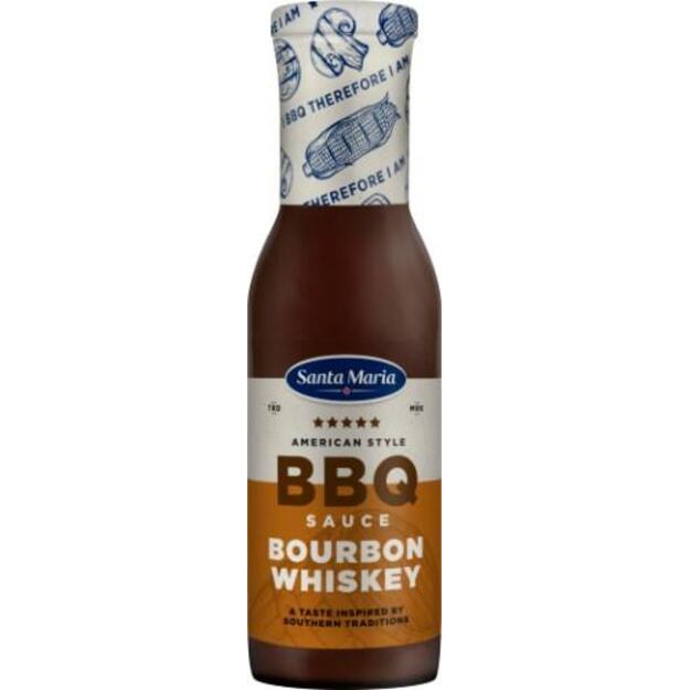 Santa Maria BBQ padažas Bourbon Whiskey 370g 1