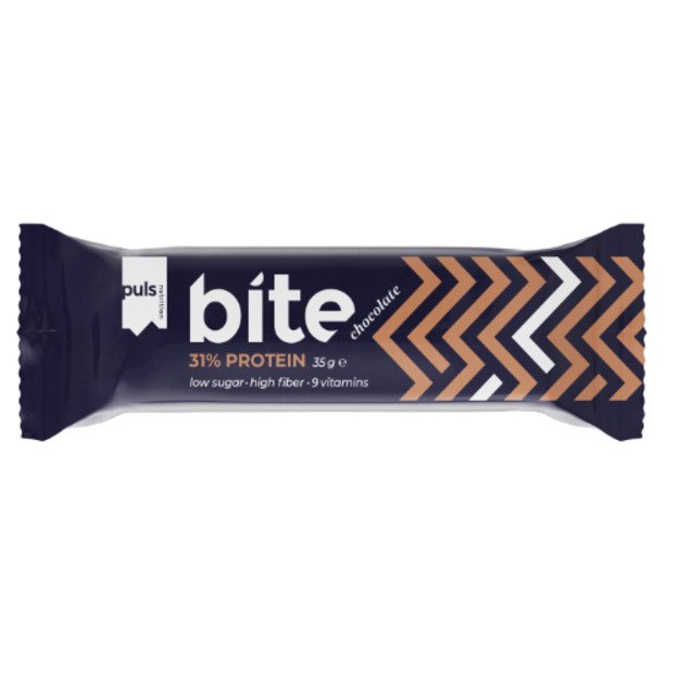 Baltymų batonėlis PULS BITE šokolado skonio, 35g 1
