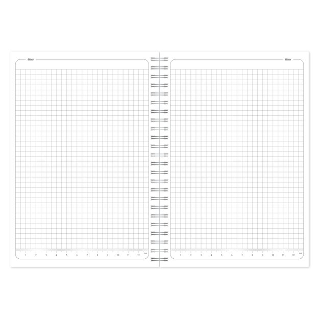 Sąsiuvinis su spirale Classic, A5, 80 lapų, langeliais 1