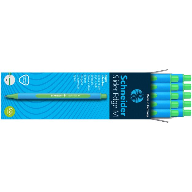 Tu&scaron;inukas SCHNEIDER SLIDER EDGE, M 0,7 mm., žalia 2
