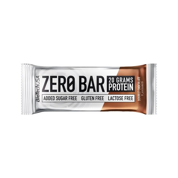 Baltyminis batonėlis BioTechUSA  Zero Bar, su šokoladu, 50 g