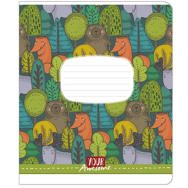 Sąsiuvinis Schoolboy, 24 lapų, langeliais, B5, 70 gsm 4