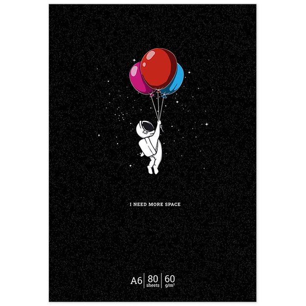 Užrašų knygelė Schoolboy, 80 lapų, langeliais, A6, 60 gsm 2