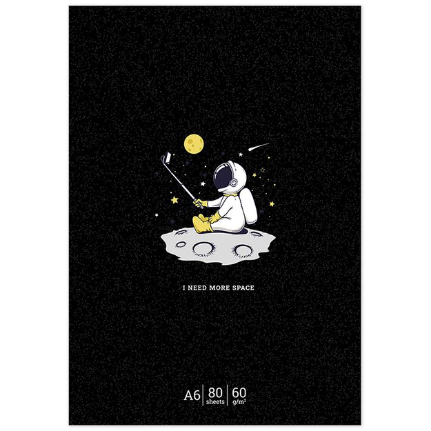 Užrašų knygelė Schoolboy, 80 lapų, langeliais, A6, 60 gsm 1