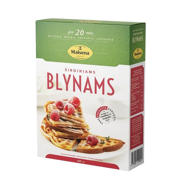 Miltinis mišinys MALSENA, širdiniams blynams, 400 g