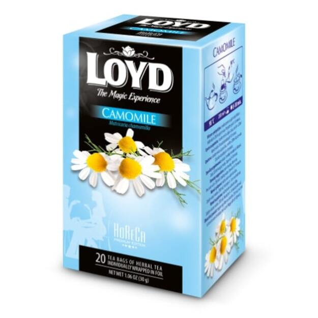 Ramunėlių arbata LOYD HORECA line, 20 x 1,5g