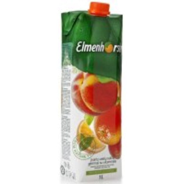 Įvairių vaisių sulčių gėrimas ELMENHORSTER, su vitaminais, 18%, 1 l