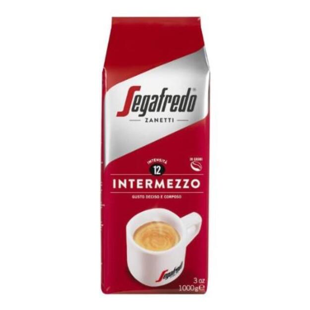 Kavos pupelės SEGAFREDO  Intermezzo, 1 kg 1