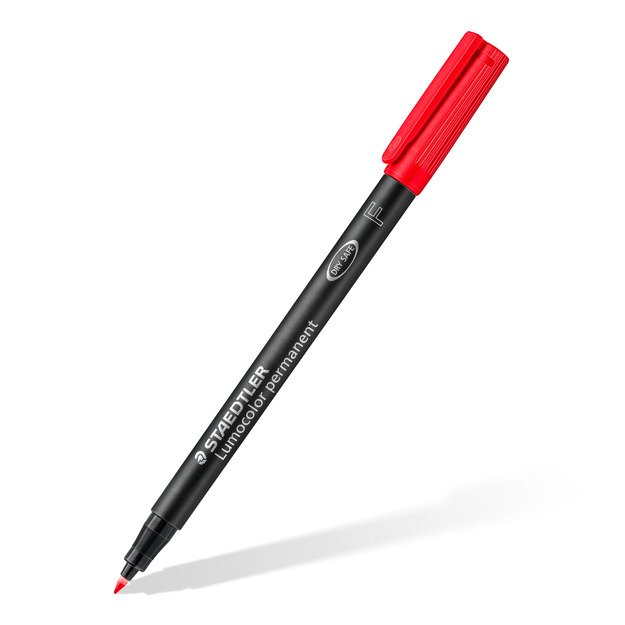 Permanentinis žymeklis  STAEDTLER LUMOCOLOR 318F, 0.6 mm, 4 spalvų rinkinys 8